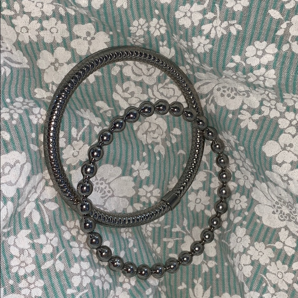 Silver Bangles - image 1